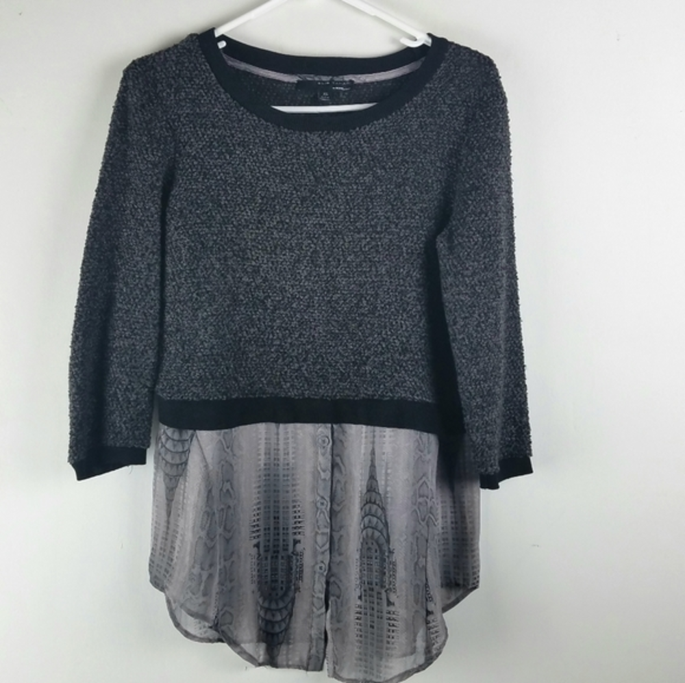 Elie Tahari Womens Long Sleeve Top‎ Sweater